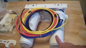 How To Install A Reverse Osmosis Water Filter System Youtube
