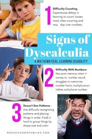 Dyscalculia Is Your Child Struggling With Math Dyscalculia Learning Disabilities How To Memorize Things