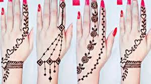Jarang sekali menimbulkan masalah bagi kulit. Simple And Easy Mehndi Designs Mehndi Designs Dollyarts 2020 Mehndi Designs Youtube