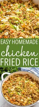 Quick And Easy Chicken Fried Rice Recipe Chicken Fried Rice Easy Fried Rice Homemade Chicken Fried Rice