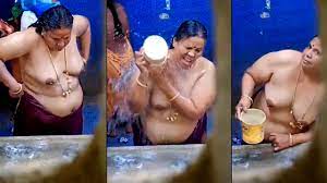 Desi aunty nude bath