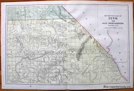 Assessor page maps search criteria format: Map Showing Part Of Inyo And San Bernardino Counties Cal Antique Maps And Charts Original Vintage Rare Historica Antique Maps Map San Bernardino County