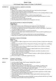 An engineering resume sample that will get interviews. Technical Service Engineer Resume Samples Velvet Jobs