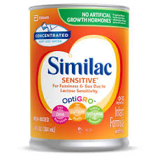 Similac Sensitive 20 For Infants With Lactose Sensitivity
