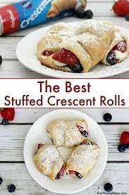 Cream Cheese Crescent Rolls With Berries Recipe Recipes Using Crescent Rolls Crescent Roll Breakfast Recipes Berries Recipes