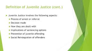 In lieu of a sentence of death, the court shall order a person convicted of an offence to be detained in. Juvenile Justice In Malaysia Ppt Download