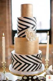 Inspiring Designers Show Off Creative Wedding Cakes Modwedding Gold Wedding Cake Cake White And Gold Wedding Cake