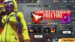Ganar más puntos significa cambiar de rango. Como Ver Tu Rango En Free Fire Nueva Actualizacion Youtube