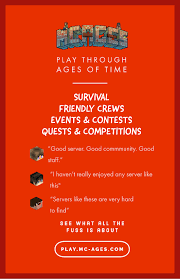 Find your favorite project for playing with your friends! Mc Ages Minigames Skyblock Survival Towny Bosses Quests Mcmmo Jobs Ranks And More Pc Servers Servers Java Edition Minecraft Forum Minecraft Forum