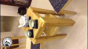 Table de chevet bois sculpté. Comment Construire Une Table De Chevet Avec Du Bois De Recuperation Youtube