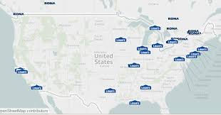 This Map Shows Where Lowe S Is Closing Stores With Images Map Wyoming Closer
