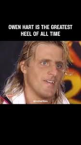 Owen Hart truly is the greatest heel 👑💕