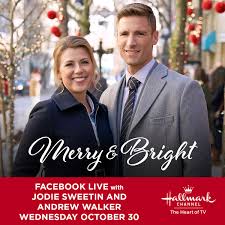 Tomorrow, "Merry & Bright" stars Jodie Sweetin and Andrew Walker join us