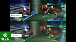 Fuzion Frenzy Graphics Comparison Original Xbox Vs Xbox One S Youtube