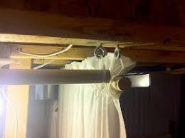 Arrange an entire wall with. Houseonashoestring Unfinished Basement Decorating Unfinished Basement Walls Finishing Basement Basement Walls