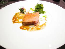 Sauteed Veal With Natural Jus And Vegetable Taglierinis Flavored With Pesto L Atelier Joel Robuchon Las Vegas Food Food Photography Culinary