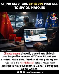 China LinkedIn spy claims surface ⚠️ #China #LinkedIn #CyberSecurity  #WorldNews