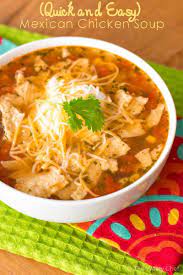 In A Hurry Easy Mexican Chicken Soup Recipe Yummly Recipe Chicken Soup Recipes Delicious Soup Mexican Soup Chicken