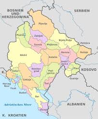 It borders bosnia and herzegovina to the north, serbia to the east, albania to the southeast. Liste Der Gemeinden Montenegros Wikipedia