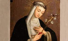 Dedicò la sua vita all'assistenza ai poveri e agli. Santa Caterina Da Siena Patrona D Italia Blog Di Myriam Arte Sacra