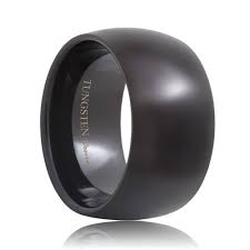 Wedding bands men ring hawaiian wood shell ring trend for men women lovers' wedding bands engagement rings. Black Tungsten Rings Black Tungsten Wedding Bands