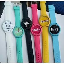 Jam Tangan Custom Bisa Request Nama Foto Gambar Dll Murah Bangetttss Shopee Indonesia