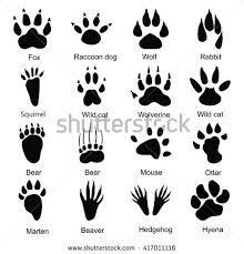 I love easter bunny crafts and easter bunny free patterns, like this easter bunny printable feet. Image Result For Paw Print Or Footprint Rabbit Or Bunny Safari Animals Animal Tracks Animal Footprints