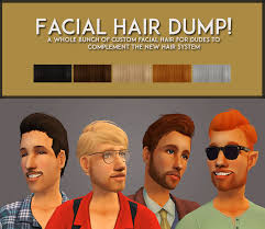Facial hair, for male sims (both stubble and beards) jewelry, if you have bon voyage 7. I M Audrey Horne And I Get What I Want A Whole Bunch Of Facial Hair To Compliment The New