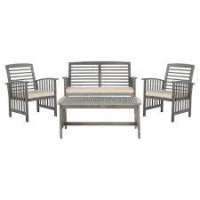 Carson 4 Seater Sofa Set Outdoor Lounge Set Outdoor Furniture Sets Patio Furniture Sets