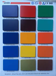 Colour Chart Jual Acp Seven Harga Aluminium Composite