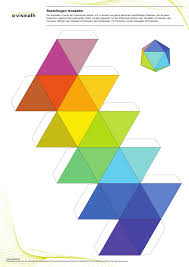 Bastelbogen Set Platonische Korper Fussball Und Kaleidozykel Bauen Konstruieren Bastelbogen Platonische Korper Geometrische Origami Pappschachtel Vorlage