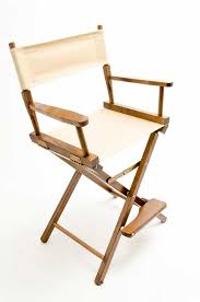 Gold Medal Directors Chair Contemporary Walnut 24 White Canvas Directors Chair Chair Chair Style