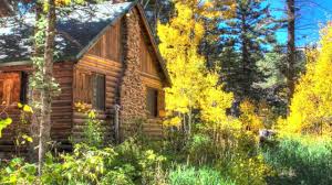 Horse grazing in the yard of a mountain log cabin by greg dale : Creekside Hideaway Three Mountain Cabins For Sale Cuchara Colorado Youtube