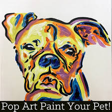 Check spelling or type a new query. Live Virtual Class Via Zoom With Take Home Paint Kit Pop Art Paint Your Pet Raleigh Nc Wine Design