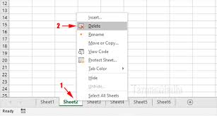 Dalam artikel ini, temukan semua buku kerja, lembar kerja, spesifikasi dan batasan fitur. 2 Cara Menghapus Lembar Kerja Worksheet Atau Sheet Di Microsoft Excel