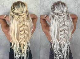 4 Hair By Chrissy Presets For Lightroom Mobile Instagram Preset Blondes Preset Chrissy Hair Platinum Blonde Preset Dng Mobile Preset Braided Hairstyles Hair Styles Hair Inspiration