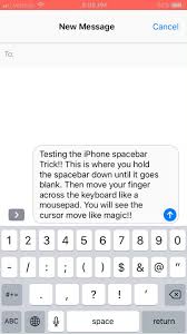 Iphone Spacebar Cursor Trick Video Iphone Life Hacks Iphone Hacks Iphone Info
