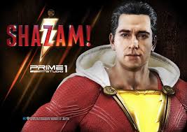 Use your phone's camera to scan and download the free shazam app. Museum Masterline Shazam Film Statue Prime 1 Studio