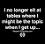 I No Longer Sit At Tables Where I Might Be The Topic When I Get Up Meme