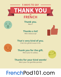 How To Say Thank You In French Frenchpod101