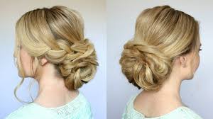 Braided buns for men are trending in 2021! Braid Low Bun Updo Missy Sue Youtube