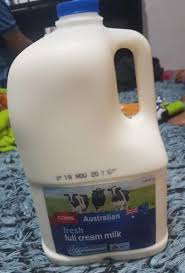 Australian Fresh Full Cream Milk Coles 3 L