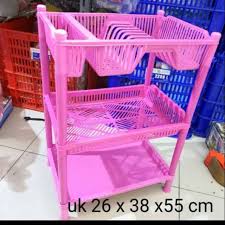 Model rak piring ini terdiri dari empat susun. Harga Rak Piring Plastik Terbaik Juli 2021 Shopee Indonesia