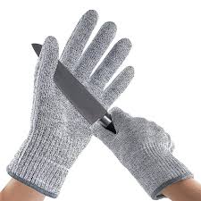 Guantes Anticortes Trabajo Guantes AntiCorte Nivel 5 AUYAO - Protección  Para Cocina Y Trabajo, Material HPPE Guantes Seguridad Corte