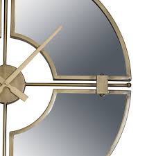 Check spelling or type a new query. Destiny Gold Round Mirrored Wall Clock In Gold Finish The Libra Company
