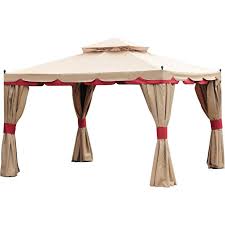 Walmart 10 X 12 Benen Gazebo 1661631 Garden Winds Canada Gazebo Gazebo Replacement Canopy Replacement Canopy