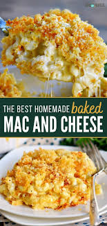 The Best Homemade Baked Mac And Cheese In 2020 Best Mac N Cheese Recipe Cheesy Recipes Recipes