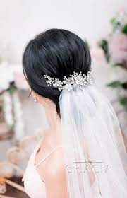 Wedding Hair Accessories Bridal Hair Piece Wedding Headband Bridal Back Headpiece Crystal Hairpiece Rhinestone Headpiece Bridal Hair Jewelry In 2021 Bridal Hair Headpiece Bridal Hair Pieces Bridal Hair Updo With Veil