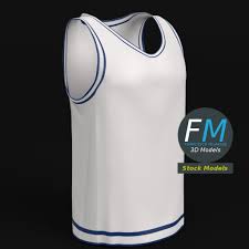 Download Basketball Jersey Mockup 3d Model Cgtrader