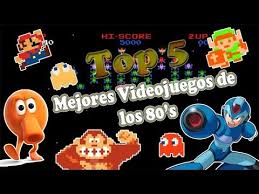 En juegos 10.com puedes jugar gratis y online. Top 5 Video Juegos De Los 80s Youtube